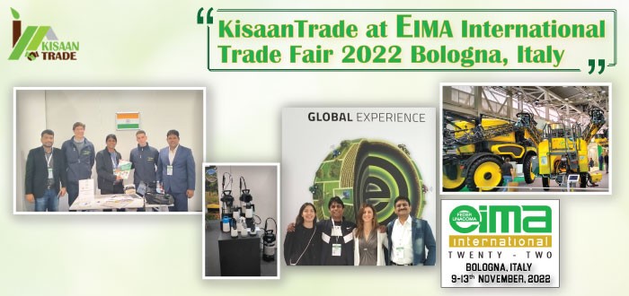 KisaanTrade at EIMA International Trade Fair, Italy