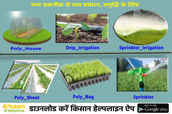 उच्च तकनीक के प्रयोग से कीजिये पानी की बचत, बढ़ेगी किसान की समृद्धि उच्च तकनीक के प्रयोग से कीजिये पानी की बचत, बढ़ेगी किसान की समृद्धि
