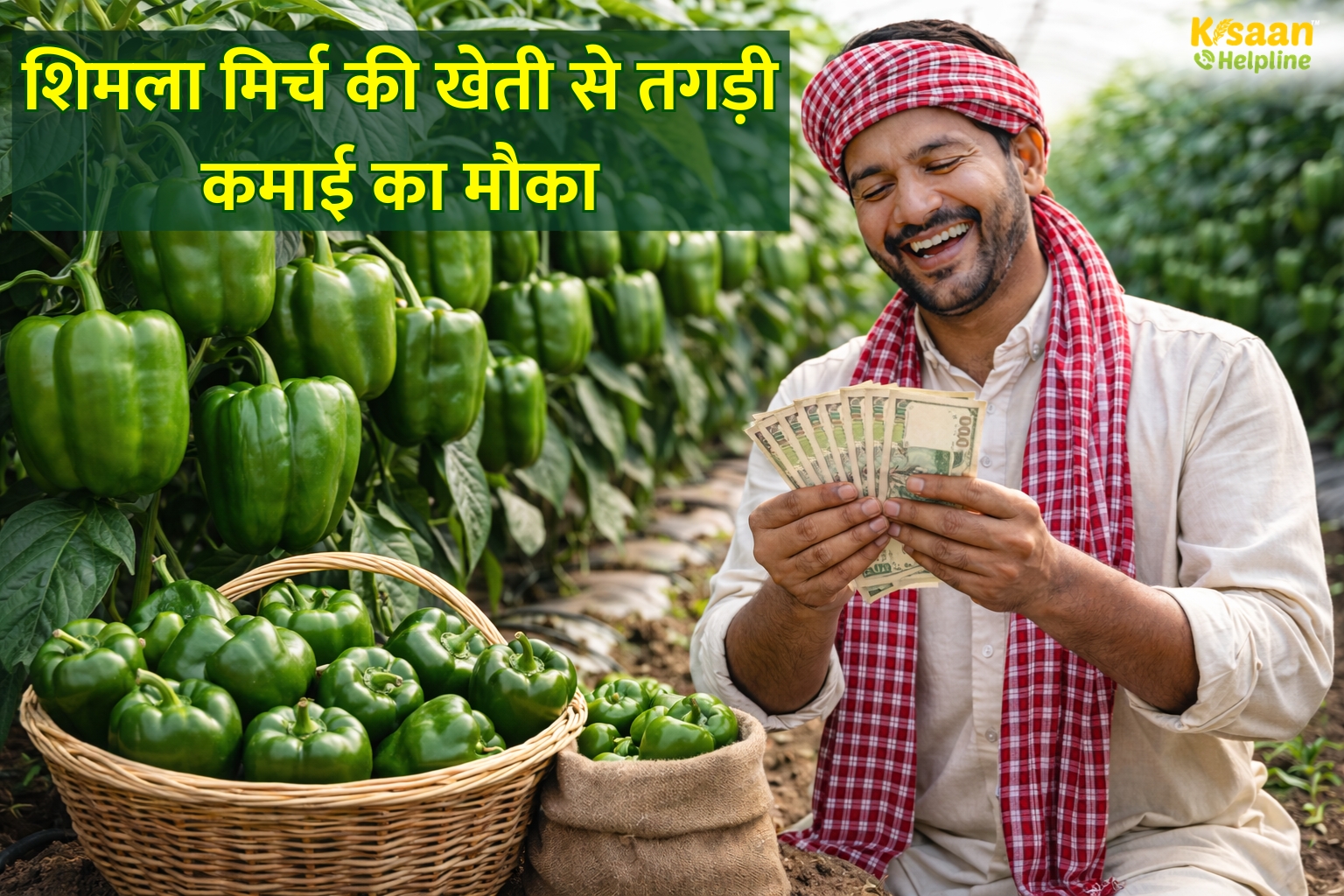 शिमला मिर्च की खेती से तगड़ी कमाई का मौका