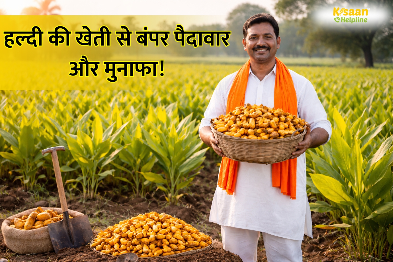नरेंद्र-01 हल्दी की खेती से बंपर पैदावार और मुनाफा