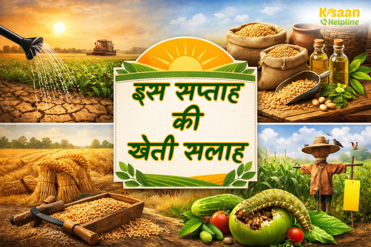 इस सप्ताह किसानों के लिए जरूरी कृषि सलाह: जानें क्या करें और क्या न करें, वैज्ञानिकों की खास कृषि सलाह