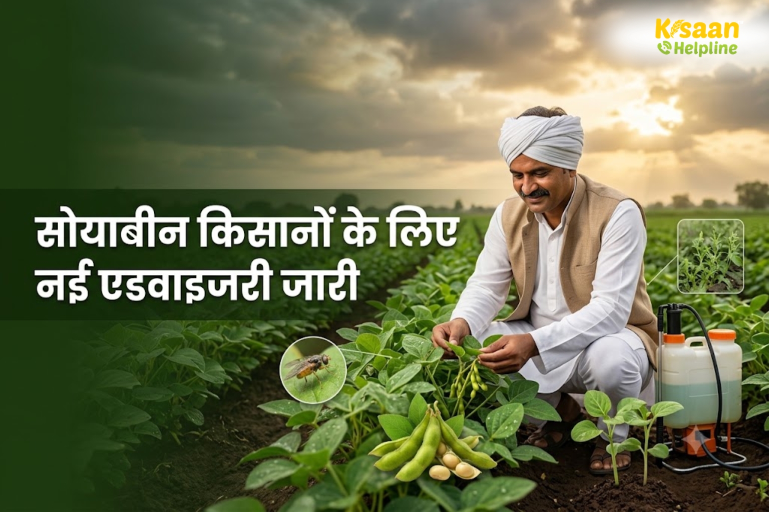 सोयाबीन किसानों के लिए बड़ी सलाह: बुवाई से खरपतवार और तना मक्खी नियंत्रण तक जारी हुई नई एडवाइजरी, इन गलतियों से बचें