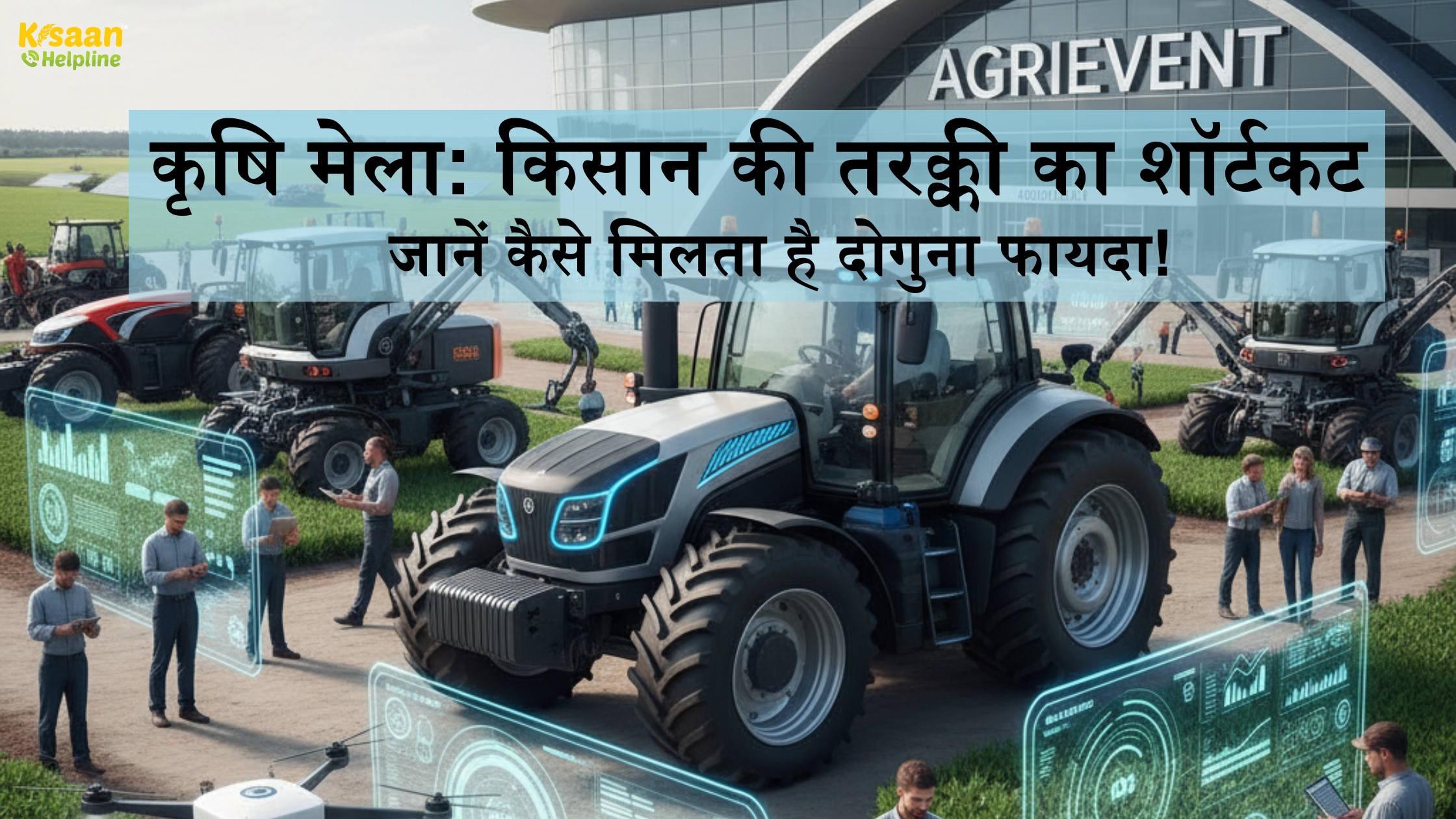 कृषि मेला: किसान की तरक्की का शॉर्टकट – जानें कैसे मिलता है दोगुना फायदा
