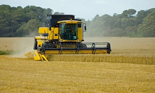 Harvesting and threshing of crops Harvesting and threshing of crops