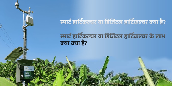 स्मार्ट हार्टिकल्चर या डिजिटल हार्टिकल्चर क्या है स्मार्ट हार्टिकल्चर या डिजिटल हार्टिकल्चर के लाभ क्या क्या है